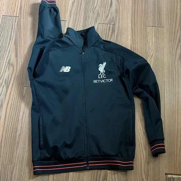 New Balance Black LFC Track Jacket - Picture 1 of 5